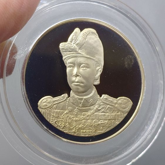 เหรียญกรมหลวงชุมพร เนื้อนิกเกิลขัดเงา ที่ระลึกสร้างพระอนุสาวรีย์ ณ เมืองพัทยา กองทัพเรือจัดสร้าง ปี 2538 พร้อมกล่องเดิม พิธีใหญ่ รูปที่ 3