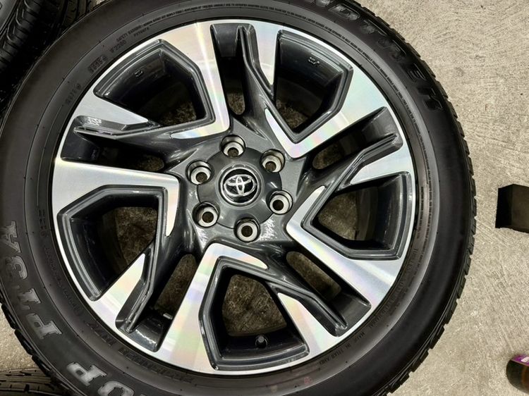ล้อแม็ก TOYOTA LEGENDER ขอบ 20” สภาพสวยยาง DUNLOP 265-50R20 ปี 25 ดอกยางสวยพร้อมใช้งาน รูปที่ 5