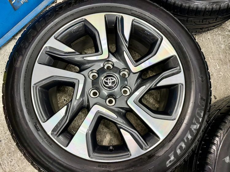 ล้อแม็ก TOYOTA LEGENDER ขอบ 20” สภาพสวยยาง DUNLOP 265-50R20 ปี 25 ดอกยางสวยพร้อมใช้งาน รูปที่ 6