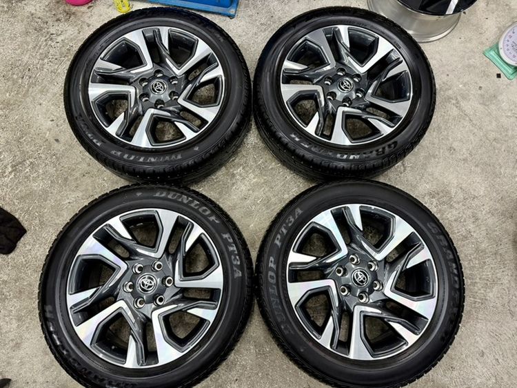 ล้อแม็ก TOYOTA LEGENDER ขอบ 20” สภาพสวยยาง DUNLOP 265-50R20 ปี 25 ดอกยางสวยพร้อมใช้งาน รูปที่ 3