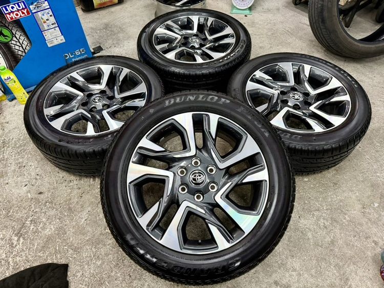 ล้อแม็ก TOYOTA LEGENDER ขอบ 20” สภาพสวยยาง DUNLOP 265-50R20 ปี 25 ดอกยางสวยพร้อมใช้งาน รูปที่ 2