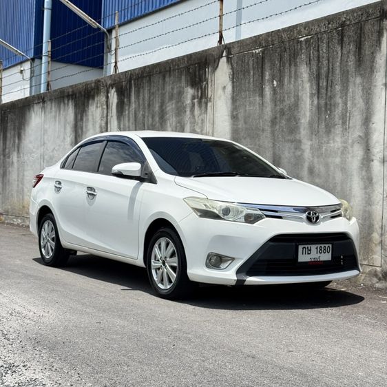 Toyota Vios 2013 1.5 G Sedan เบนซิน ไม่ติดแก๊ส เกียร์อัตโนมัติ ขาว รูปที่ 2
