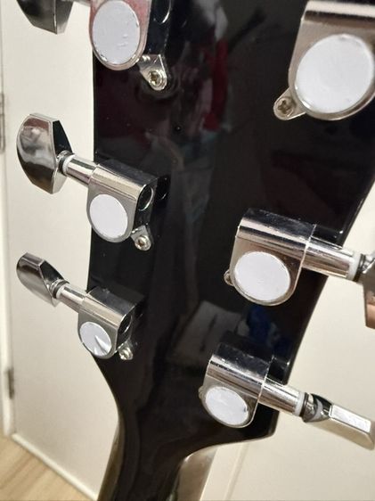 กีตาร์ steiger กีต้าร์ les paul สีดำ รูปที่ 3