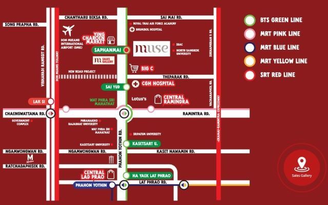 ตกแต่งครบ CM04457 ขายดาวน์ มิวส์ คอนโด สะพานใหม่ MUSE Condo Saphanmai คอนโดมิเนียม ใกล้ BTS สะพานใหม่ ถนนพหลโยธิน รูปที่ 3