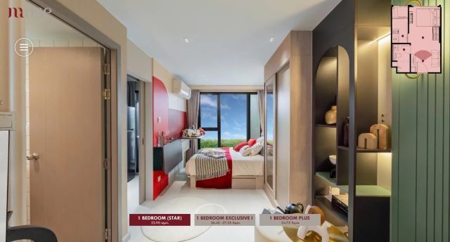 ตกแต่งครบ CM04457 ขายดาวน์ มิวส์ คอนโด สะพานใหม่ MUSE Condo Saphanmai คอนโดมิเนียม ใกล้ BTS สะพานใหม่ ถนนพหลโยธิน รูปที่ 2