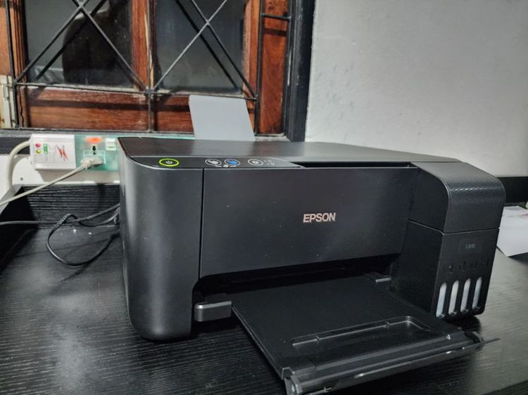 ปริ้นเตอร์ epson L3110 ระบบแท็งค์หมึกโรงงาน สภาพดี การทำงานปกติ ปริ้นคมชัดทุกสี รูปที่ 2