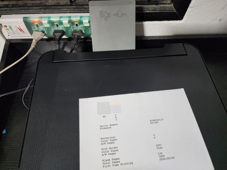 ปริ้นเตอร์ epson L3110 ระบบแท็งค์หมึกโรงงาน สภาพดี การทำงานปกติ ปริ้นคมชัดทุกสี รูปที่ 5