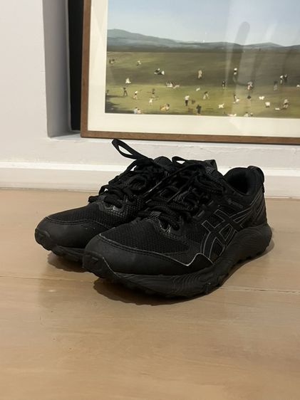 รองเท้าผ้าใบ ผ้าใบ ดำ รองเท้าเทรล เดินป่า Asics Gel Sonoma7