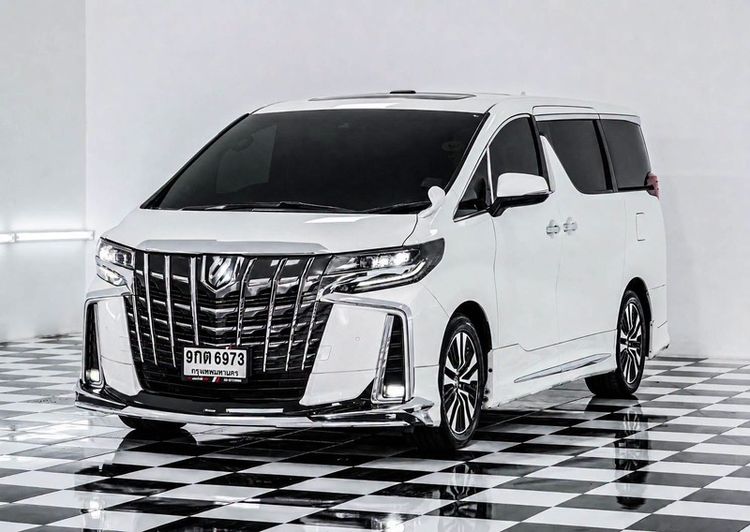 Toyota Alphard 2019 2.5 S C-Package Utility-car เบนซิน เกียร์อัตโนมัติ ขาว รูปที่ 2