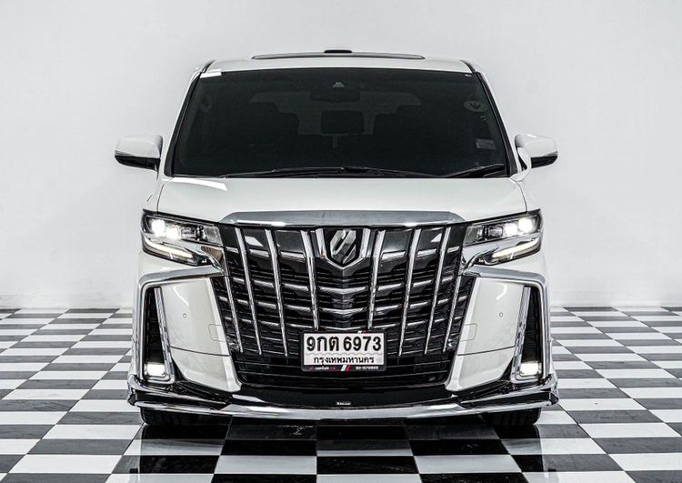 Toyota Alphard 2019 2.5 S C-Package Utility-car เบนซิน เกียร์อัตโนมัติ ขาว รูปที่ 3