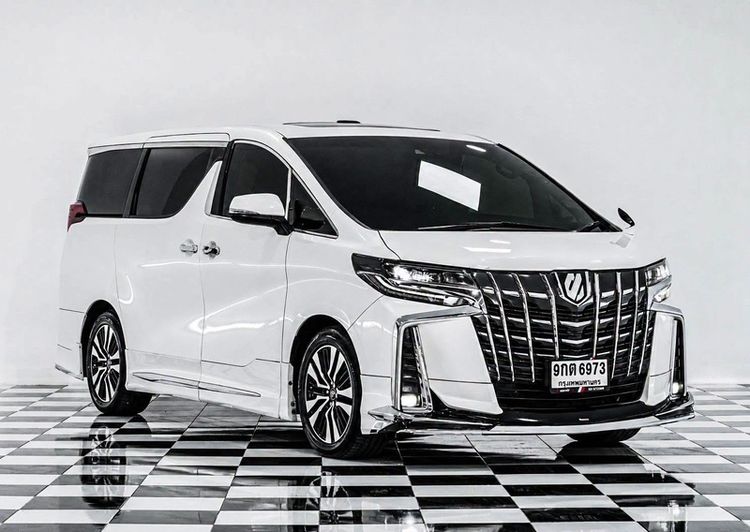 รถ Toyota Alphard 2.5 S C-Package สี ขาว