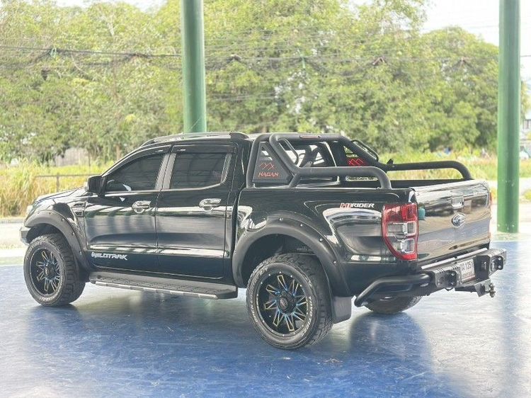 Ford Ranger 2018 2.2 Hi-Rider Wildtrak Pickup ดีเซล ไม่ติดแก๊ส เกียร์อัตโนมัติ ดำ รูปที่ 4