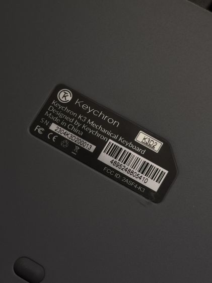 ปล่อย คีย์บอร์ด Keychain K3 V2 Blue Switch สภาพดีมาก กล่อง และอุปกรณ์ครบ รูปที่ 3