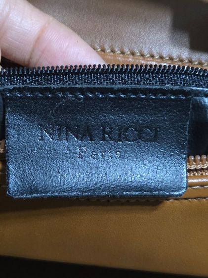 กระเป๋าถือวินเทจ Nina Ricci Maroquinerie Paris (สภาพป้ายห้อย) รูปที่ 17