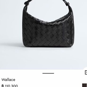 Bottega Veneta Mini Wallace bag/Black รูปที่ 10