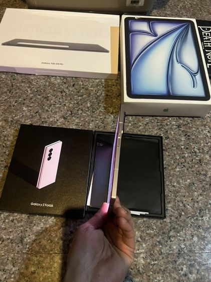 ขายถูกๆๆSamsungFold6สีPink512กิ๊กยกกล่องอุปกรยังไม่แกะจอไม่มีจุดไม่มีเส้นสูนTrueใช้งานดีทุกๆฟังชั่นถูกมากก รูปที่ 6