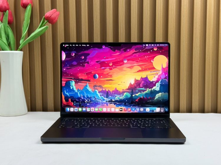 Apple Mackbook Pro 14 Inch แมค โอเอส 16 กิกะไบต์ อื่นๆ ไม่ใช่ MacBook Pro 14-inch M4 Ram16GB SSD512GB SpaceBlack CPU 10-Core GPU 10-Core