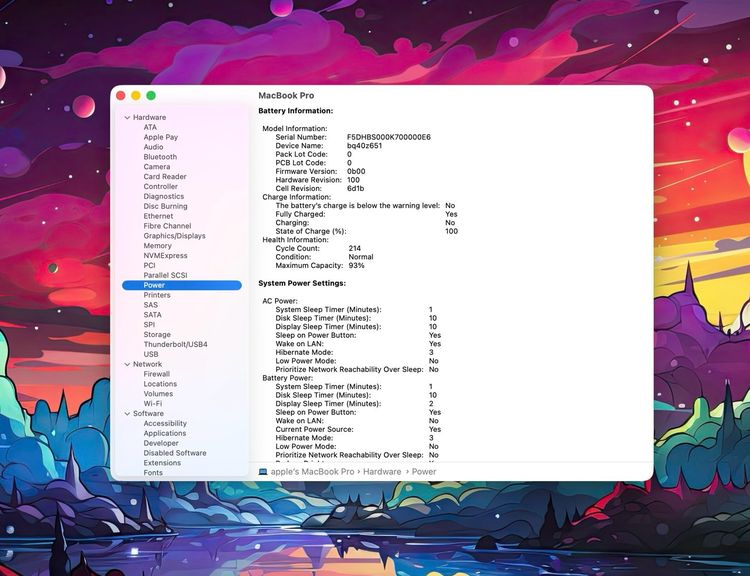 MacBook Pro 14-inch M4 Ram16GB SSD512GB SpaceBlack CPU 10-Core GPU 10-Core รูปที่ 13