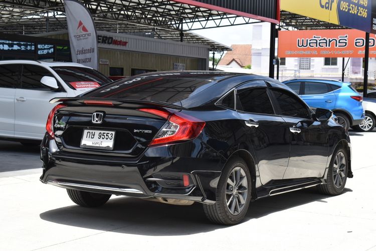 Honda Civic 2020 1.8 EL i-VTEC Sedan เบนซิน ไม่ติดแก๊ส เกียร์อัตโนมัติ ดำ รูปที่ 3