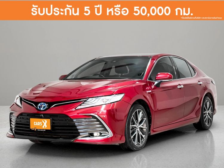 รถ Toyota Camry 2.5 Hybrid Premium Luxury สี แดง