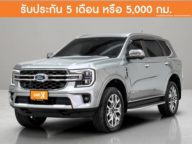 รถ Ford Everest 2.0 Titanium Plus 4WD สี บรอนซ์เงิน