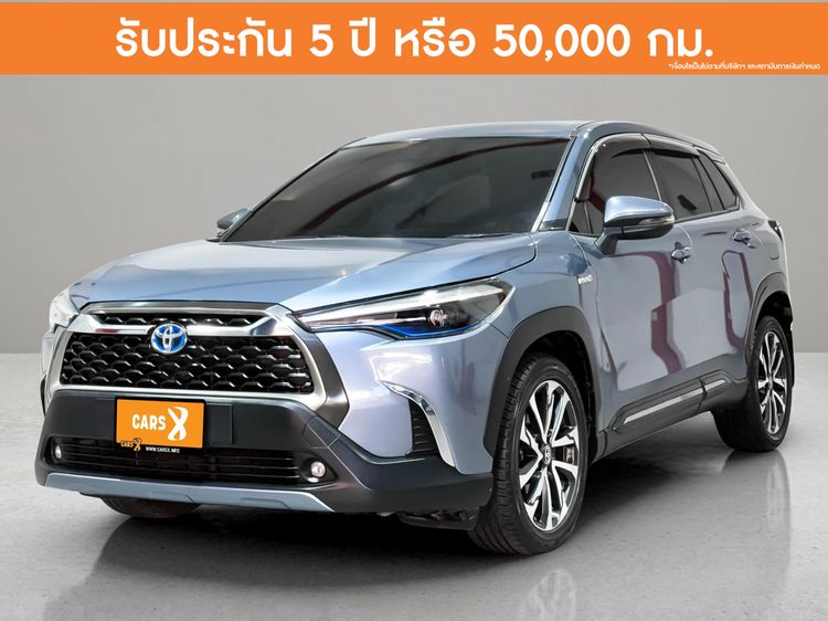 Toyota Corolla Cross 2020 1.8 Hybrid Premium Sedan ไฮบริด ไม่ติดแก๊ส เกียร์อัตโนมัติ เทา