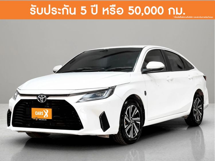 Toyota Yaris ATIV 2022 1.2 Smart Sedan เบนซิน ไม่ติดแก๊ส เกียร์อัตโนมัติ ขาว