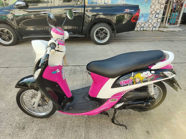 🛵ยังไงก็ขาย Fino-fi ปี 56(งดต่อ) เครื่องดี สีสวย สตาร์ทมือ เล่มชุดโอนครบ+เปลี่ยนถ่ายน้ำมันเครื่องฟรี ส่งฟรี 30 กม. รูปที่ 2