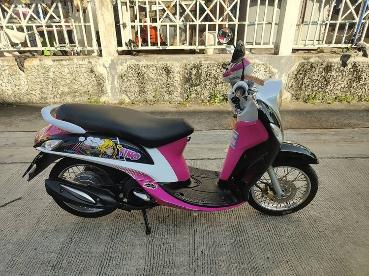 🛵ยังไงก็ขาย Fino-fi ปี 56(งดต่อ) เครื่องดี สีสวย สตาร์ทมือ เล่มชุดโอนครบ+เปลี่ยนถ่ายน้ำมันเครื่องฟรี ส่งฟรี 30 กม. รูปที่ 3