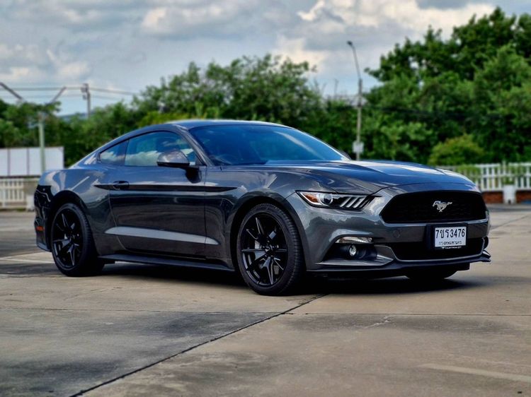 รถ Ford Mustang 2.3 Ecoboost สี เทา