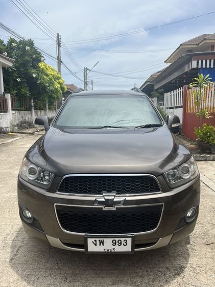 Chevrolet Captiva 2013 2.0 LTZ 2WD Utility-car ดีเซล ไม่ติดแก๊ส เกียร์อัตโนมัติ น้ำตาล