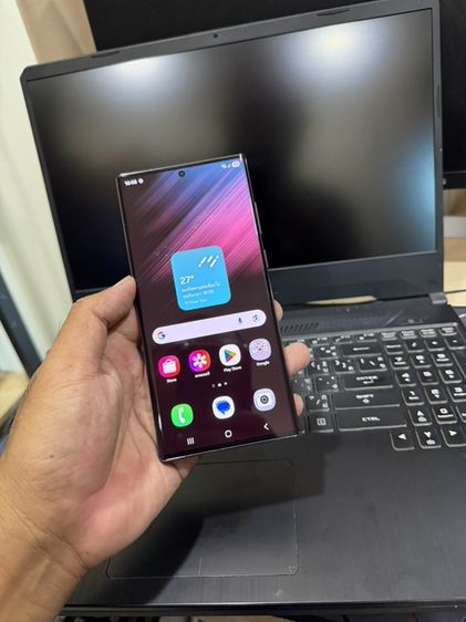 Samsung S22 Ultra 12/256GB Burgundy จอแท้ลื่น ใช้งานปกติ สอบถามได้นะคัฟ รูปที่ 6