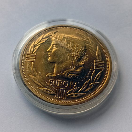 🇹🇭 เหรียญที่ระลึก ECU Europa III ปี 1990 – 41 มม. – สภาพสะสมสวยมาก ราคา 1,600 บาท รูปที่ 8