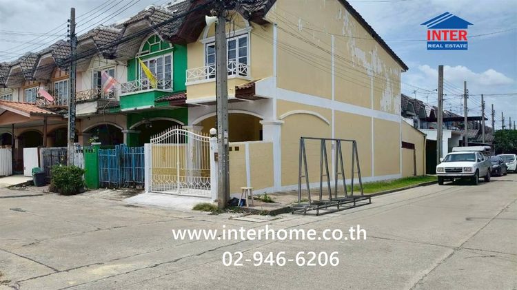 ทาวน์เฮ้าส์ 2 ชั้น 18.4 ตร.ว. หมู่บ้านมนวดี ซอย17 ซอยวัดลาดปลาดุก ถนนกาญจนาภิเษก บางบัวทอง นนทบุรี