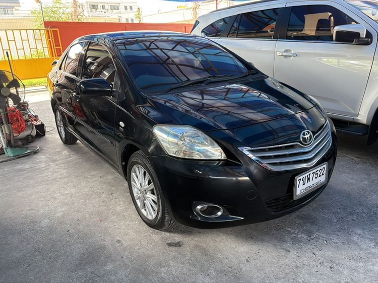 Toyota Vios 2011 1.5 E Ivory Sedan เบนซิน ไม่ติดแก๊ส เกียร์อัตโนมัติ ดำ รูปที่ 2