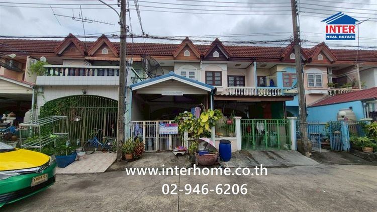 ทาวน์เฮ้าส์ 2 ชั้น 16 ตร.ว. หมู่บ้านฉัตรณรงค์วิลล่า 4 ซอยเปียร์นนท์ ถนนลำลูกกา ถนนประชาอุทิศ ลำลูกกา ปทุมธานี