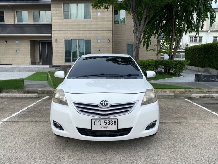 Toyota Vios 2012 1.5 E Sedan เบนซิน LPG เกียร์อัตโนมัติ ขาว