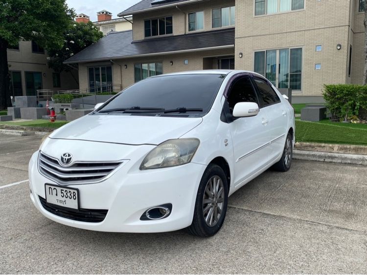 Toyota Vios 2012 1.5 E Sedan เบนซิน LPG เกียร์อัตโนมัติ ขาว รูปที่ 2