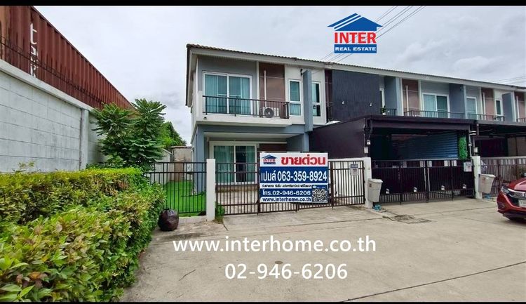 ทาวน์โฮม 2 ชั้น 29 ตร.ว. หมู่บ้านศุภาลัยวิลล์ บางนา-วงแหวน ใกล้โรงพยาบาลจุฬารัตน์ 9 แอร์พอร์ต ซอยกิ่งแก้ว25-1 ถนนกิ่งแก้ว ถนนบางนา-ตราด 
