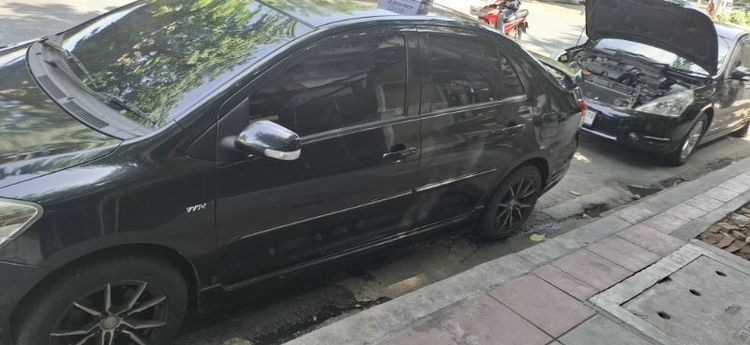 Toyota Vios 2008 1.5 E Sedan เบนซิน ไม่ติดแก๊ส เกียร์อัตโนมัติ ดำ รูปที่ 3