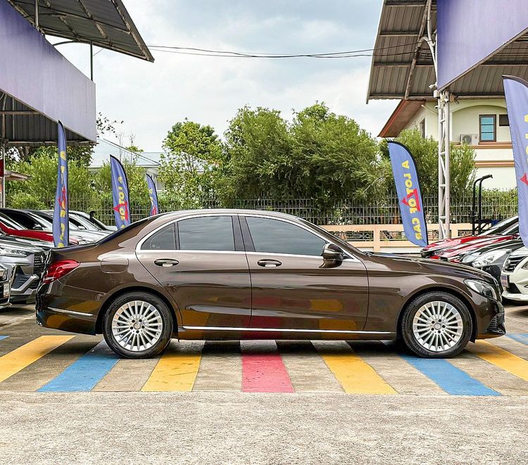 Mercedes-Benz C-Class 2014 C180 Sedan เบนซิน ไม่ติดแก๊ส เกียร์อัตโนมัติ น้ำตาล รูปที่ 2
