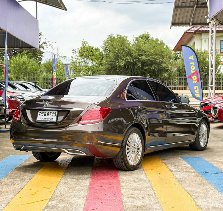 Mercedes-Benz C-Class 2014 C180 Sedan เบนซิน ไม่ติดแก๊ส เกียร์อัตโนมัติ น้ำตาล รูปที่ 3