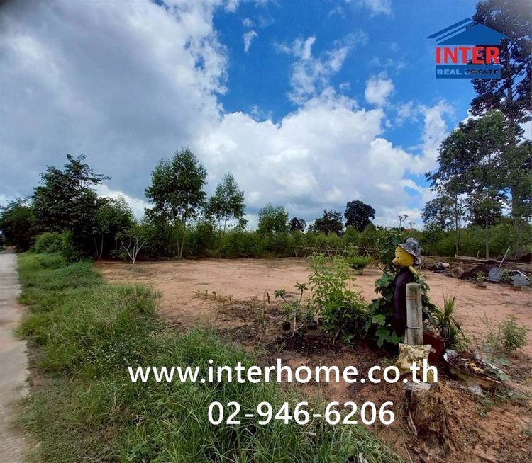 ที่ดินเปล่า 800 ตร.ว. บ้านหนองบอนหมู่ 8 ถนนเยื้องวัดหงษ์พวงเทวา ถนน3462 เมืองสระแก้ว สระแก้ว
