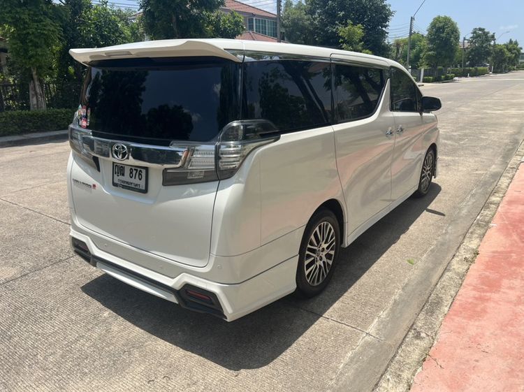 รถ Toyota Vellfire 2.5 Z G Edition สี ขาว
