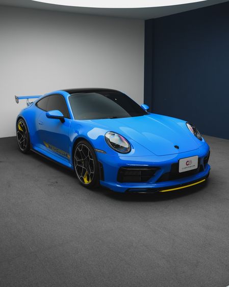 รถ Porsche 911 Carrera 4S 3.0 PDK 4WD สี ฟ้า