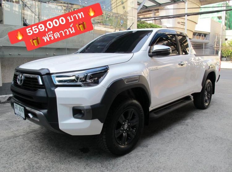 Toyota Hilux Revo 2025 2.4 Entry Pickup ดีเซล ไม่ติดแก๊ส เกียร์ธรรมดา ขาว