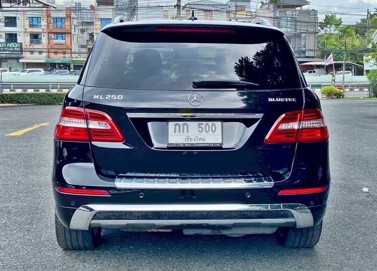 Mercedes-Benz ML-Class 2013 ML250 CDI Utility-car ดีเซล ไม่ติดแก๊ส เกียร์อัตโนมัติ ดำ รูปที่ 3