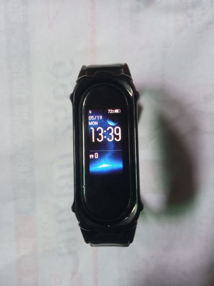 ยาง ดำ นาฬิกาสมาร์ทวอซMi band4 มือสอง สภาพดี