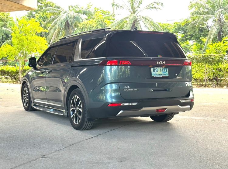 Kia Carnival 2022 2.2 SXL Utility-car ดีเซล ไม่ติดแก๊ส เกียร์อัตโนมัติ ฟ้า รูปที่ 4