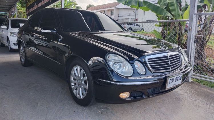รถ Mercedes-Benz E-Class E200 สี ดำ